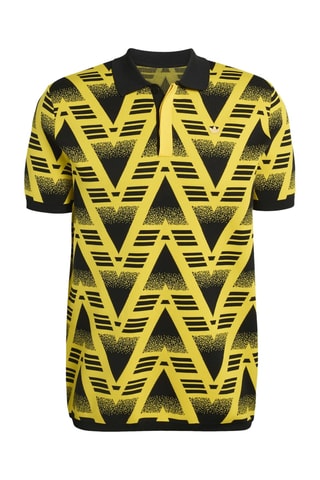 Polo regular Premium Originals - Jaune et noir