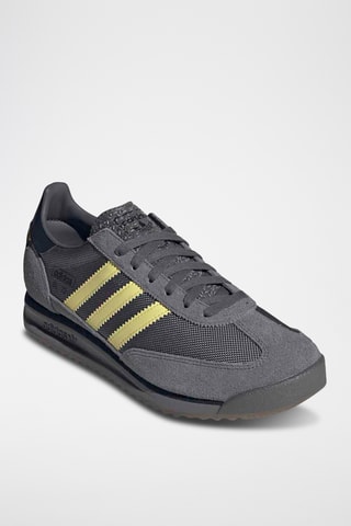 Baskets en cuir SL72 - Gris