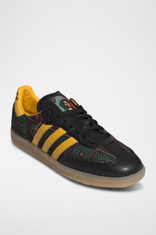 Baskets en cuir Bob Marley Samba - Vert