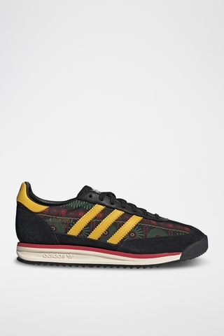 Baskets en cuir SL72 - Noir