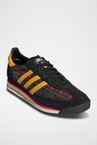 Baskets en cuir SL72 - Noir