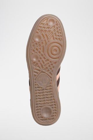 Chaussures de skateboard en cuir Signature - Marron
