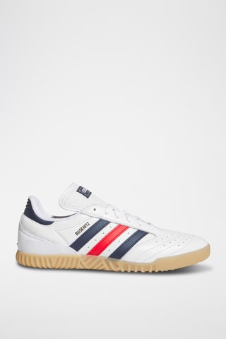 Chaussures de skateboard en cuir Signature - Blanc