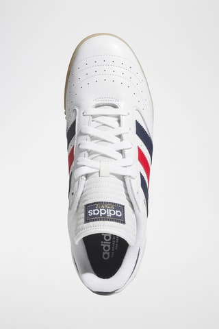 Chaussures de skateboard en cuir Signature - Blanc