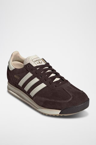 Baskets en cuir SL72 - Marron