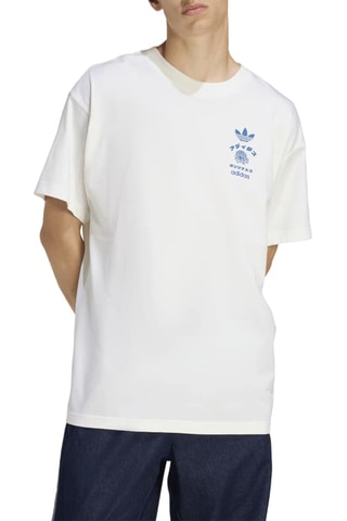 T-shirt oversize Speed100 - Blanc