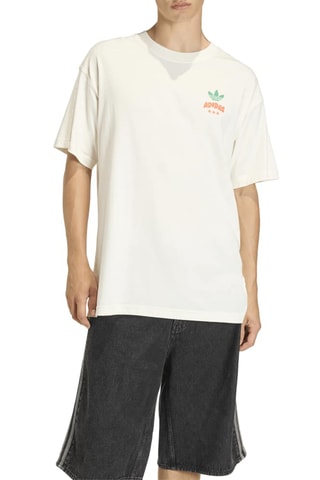 T-shirt oversize Speed100 - Blanc