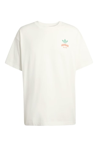 T-shirt oversize Speed100 - Blanc