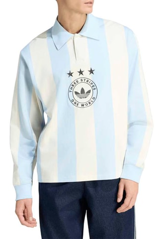 Polo loose Injection Pack - Blanc et ciel