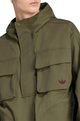 Coupe-vent à capuche Injection Pack - Kaki