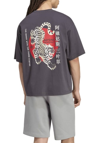 T-shirt oversize Speed100 - Noir
