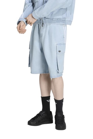 Bermuda en jean Injection Pack - Bleu clair