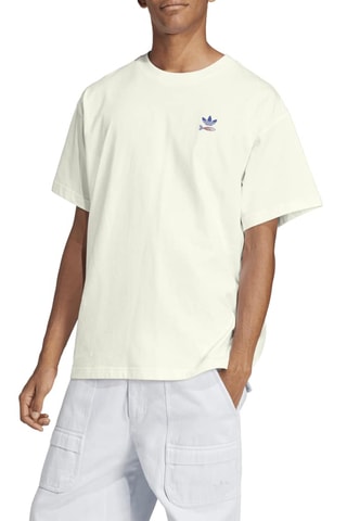 T-shirt oversize Speed100 - Ecru