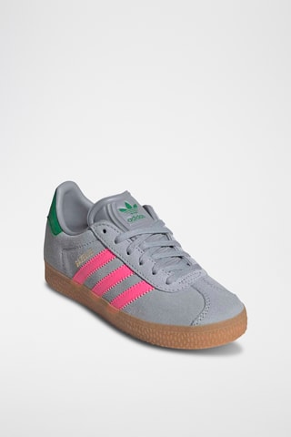 Baskets en nubuck Gazelle - Gris clair