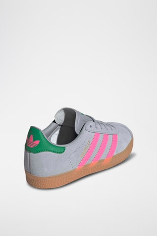 Baskets en nubuck Gazelle - Gris clair