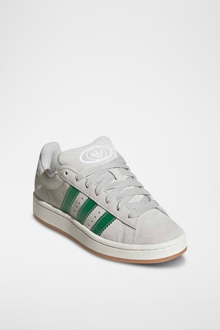 Baskets en cuir Campus - Gris clair