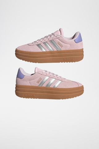 Baskets en nubuck T-toe - Rose