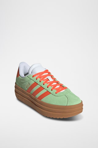Baskets en nubuck T-toe - Vert clair