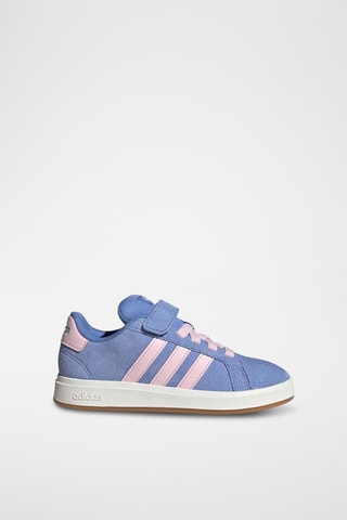 Baskets en nubuck Grand Court - Bleu clair