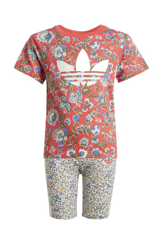 T-shirt regular et cycliste Graphics - Rouge