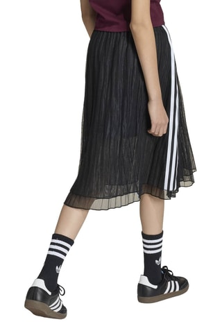 Jupe patineuse taille haute Main Originals - Noir
