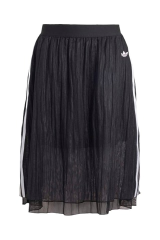 Jupe patineuse taille haute Main Originals - Noir