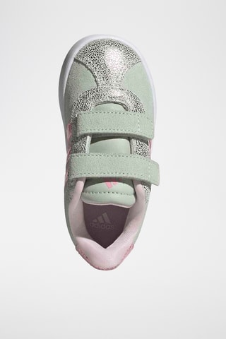 Baskets en nubuck T-toe - Vert d’eau