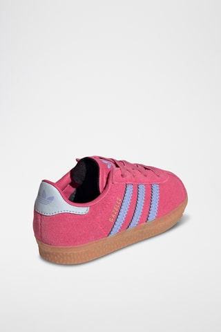 Baskets en cuir Gazelle - Rose