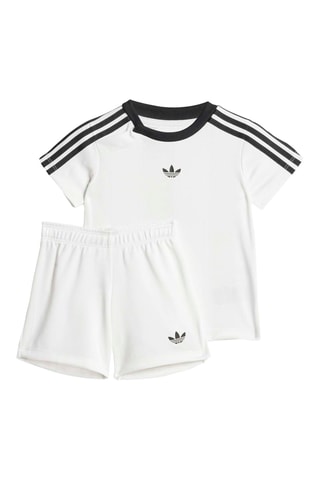 T-shirt et short Adicolor - Blanc