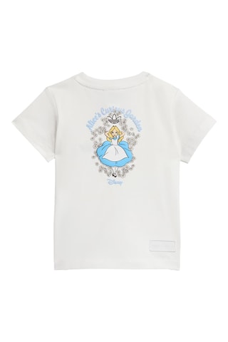T-shirt et short Alice Alice au pays des merveilles Disney - Blanc