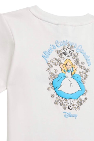 T-shirt et short Alice Alice au pays des merveilles Disney - Blanc