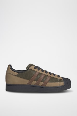 Baskets en cuir Superstar - Kaki