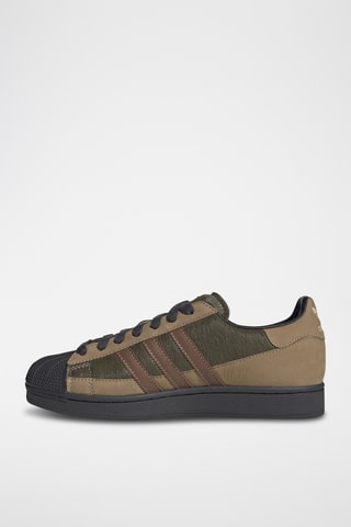 Baskets en cuir Superstar - Kaki