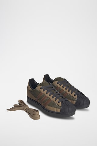 Baskets en cuir Superstar - Kaki