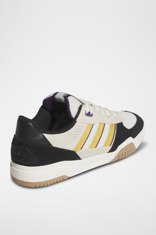 Baskets en cuir FSBS - Beige et noir
