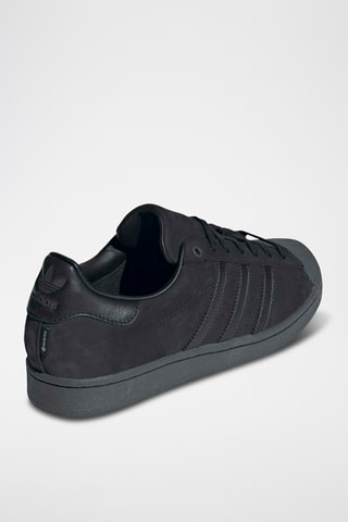 Baskets en cuir Superstar - Noir