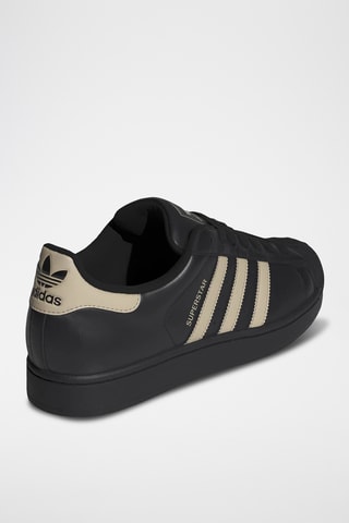 Baskets en cuir Superstar - Noir