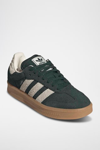 Baskets en nubuck Samba - Vert foncé