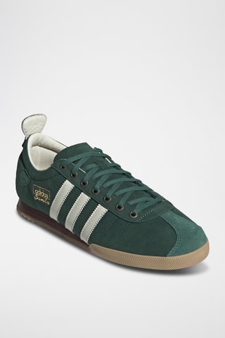 Baskets en cuir Samba - Vert foncé