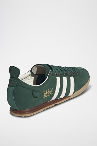 Baskets en cuir Samba - Vert foncé