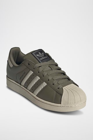 Baskets en cuir Superstar - Kaki