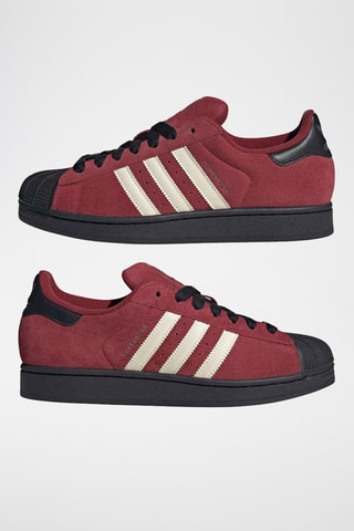 Baskets en nubuck Superstar - Bordeaux