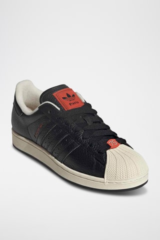 Baskets en cuir Superstar - Noir