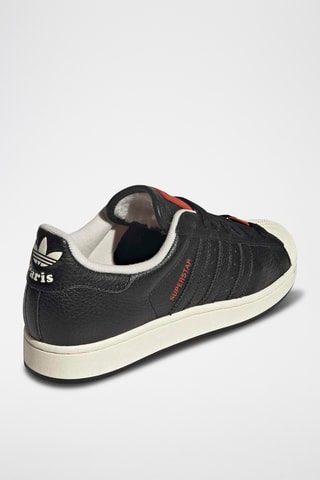 Baskets en cuir Superstar - Noir