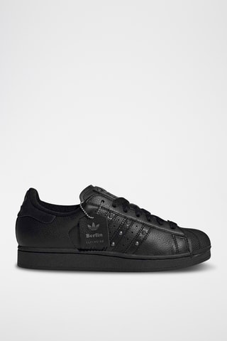 Baskets en cuir Superstar - Noir
