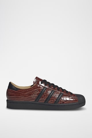 Baskets en cuir Superstar - Marron