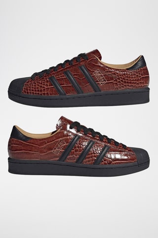 Baskets en cuir Superstar - Marron