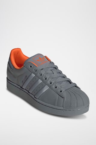 Baskets en cuir Superstar - Gris