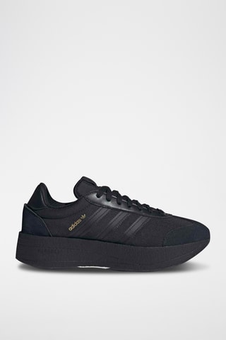 Chaussures de running en nubuck 80S - Noir
