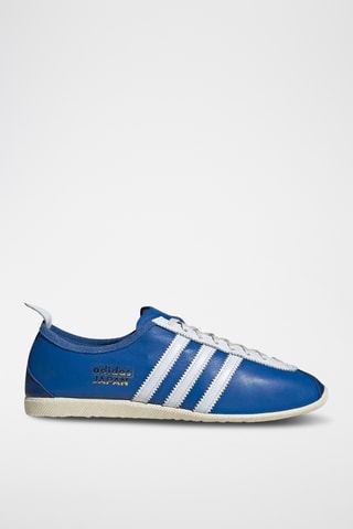Baskets en cuir Japan - Bleu cobalt